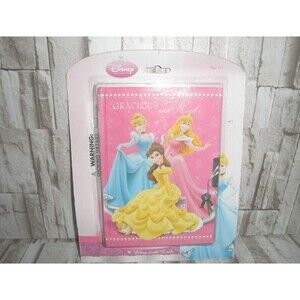 NEW by DISNEY PRINCESS DIARY WITH LOCK (5" WIDE X 7" TALL) GRACIOUS AND KIND